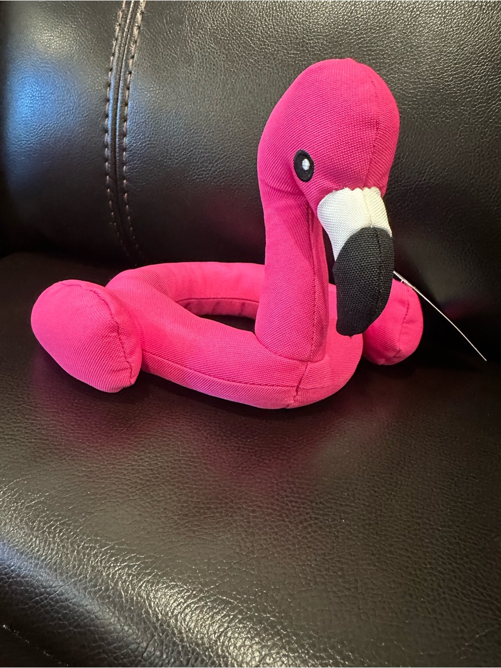 Pink Flamingo Dog Toy - Soft Squeaky Bird